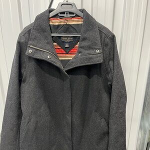 Pendleton classic woman wool coat size large
